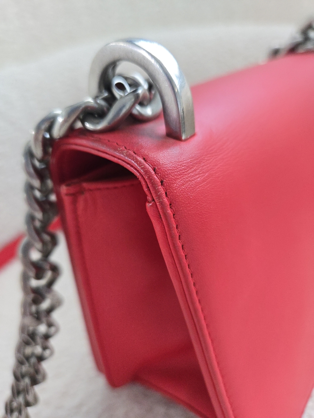 Christian Dior Mini Bag – Red Leather - Picture 7 of 15